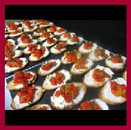 Goat's Cheese & Pepper Crostini